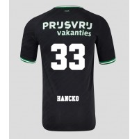 Camiseta Feyenoord David Hancko #33 Visitante Equipación 2024-25 manga corta